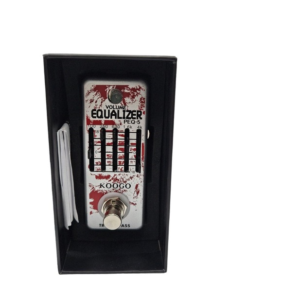 Koogo LEF-317A Guitar Equalizer Pedal 5-Band Parameter Average Frequency ±18dB - Picture 3 of 4